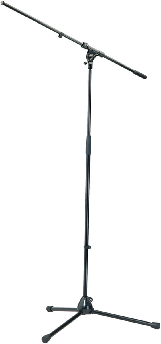 König & Meyer 210/2 microstatief,zwart zware voet, Galgen - Microfoonstandaard