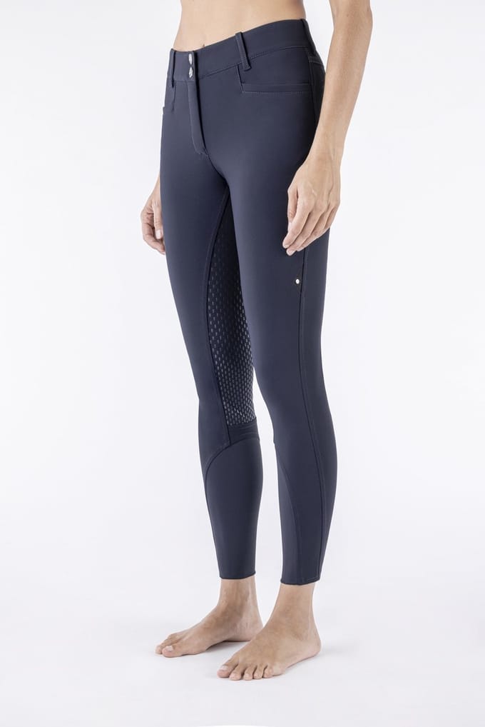 Equiline Rijbroek adellefh full grip Black - 42 IT/38NL