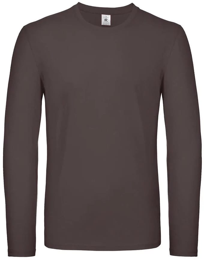 T-shirt met lange mouwen B&C E150