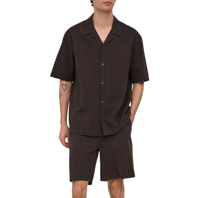 Only & Sons Sian Regular Striped SS Shirt Heren - Maat S