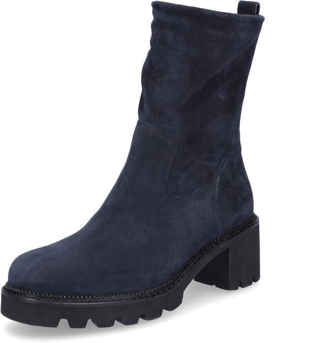 Paul Green dames enkellaarsjes blauw