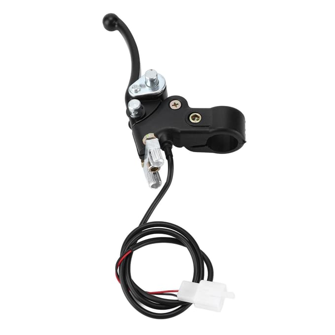 22mm Rechter Koppeling Remhendel Perch met Kabel voor 2 Takt 47CC 49CC Mini Quad ATV's black
