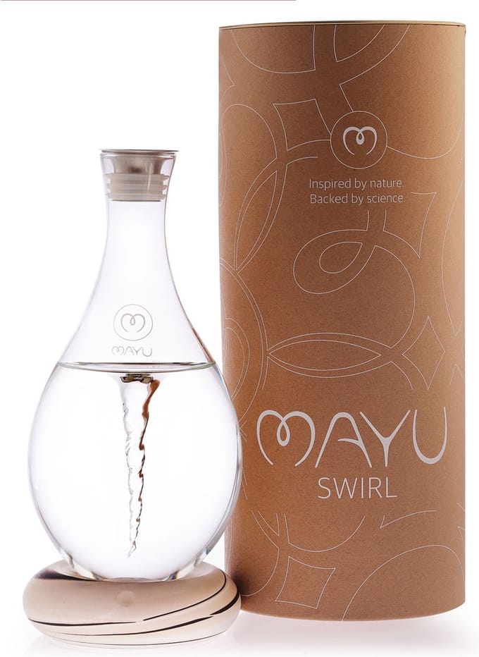 MAYU Swirl karaf met vortex - Earth