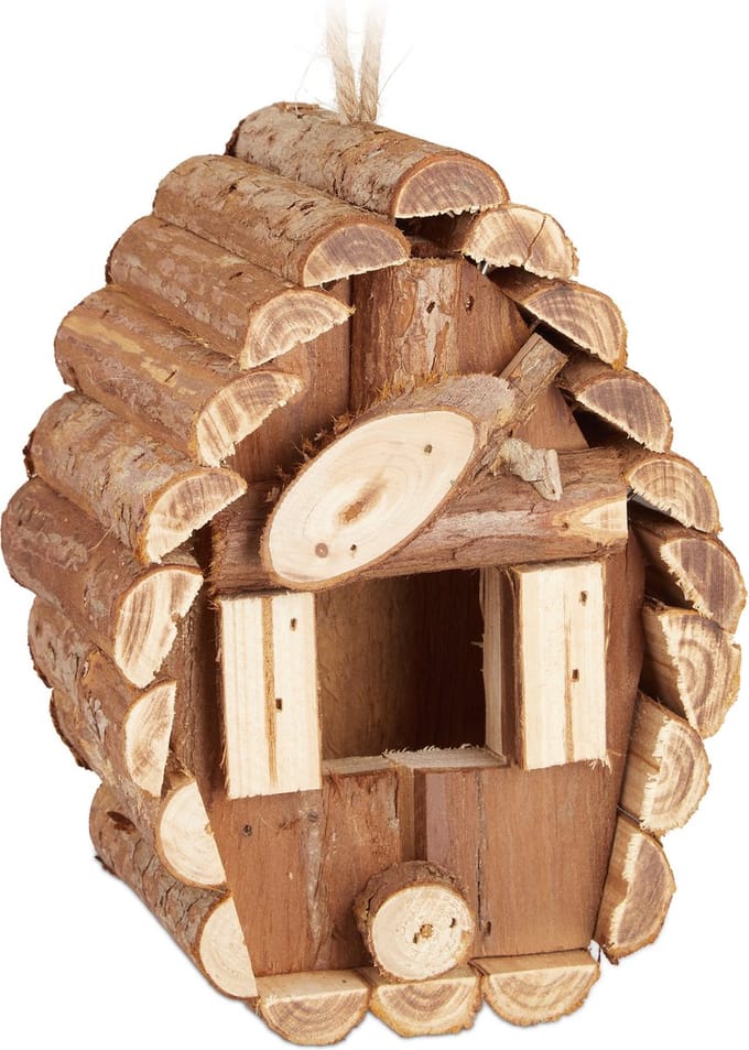 Vogelhuisje - decoratie - hout