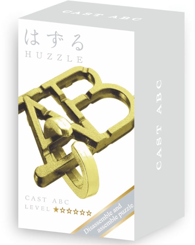 IQ-puzzel - ABC - Mini - Metaal - Niveau 1
