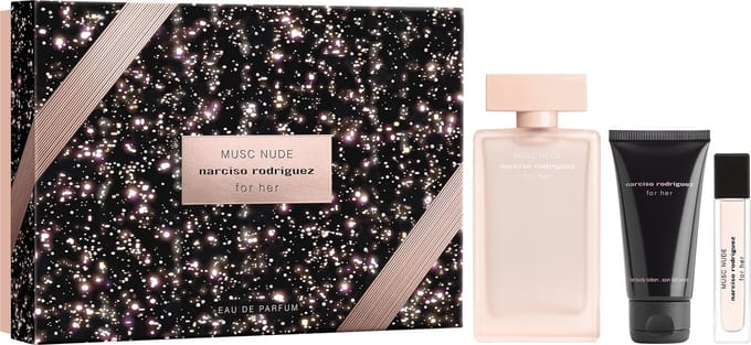Narciso Rodriguez For Her Musc Nude | 100 ml + 10 ml + 50 ml | Set 3 st