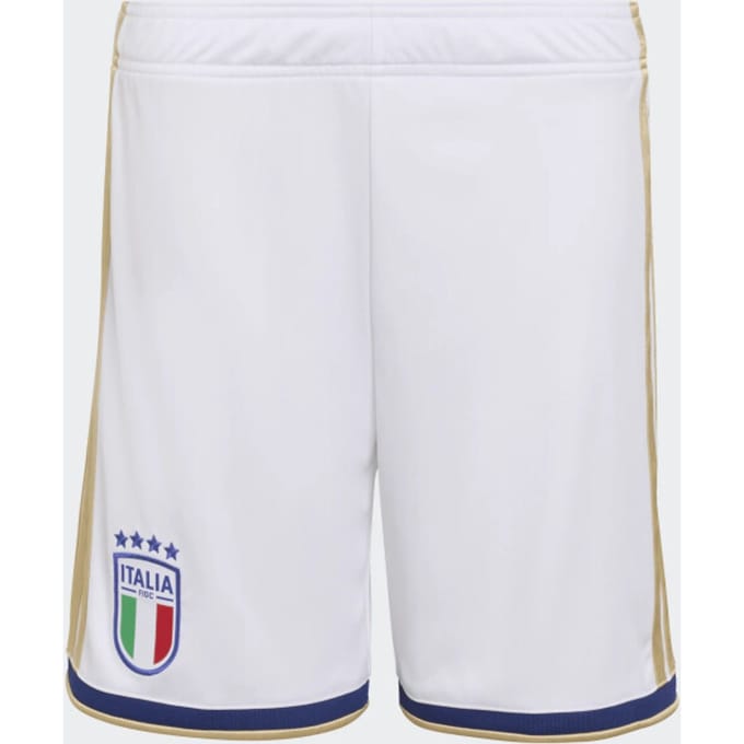 adidas Italy 2026 Home Shorts Junior - Wit, Wit 15-16Y
