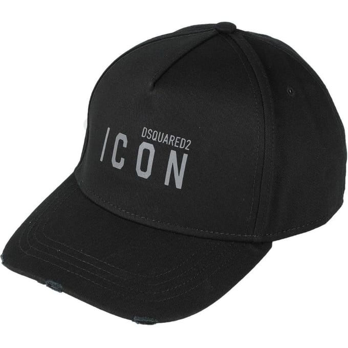 DSquared2 Icoon Baseballpet voor dagelijks gebruik (Zwart)