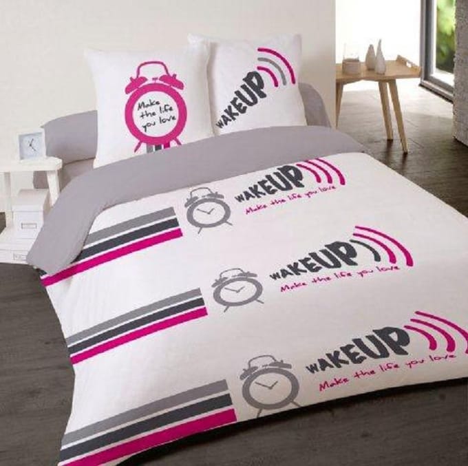Luxe katoen dekbedovertrek WakeUp 240x200/220 met slopen