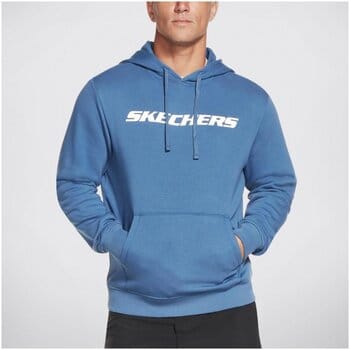 Skechers Apparel Heritage Pullover Hoodie Herensweatshirt met capuchon MHD12 Blauw