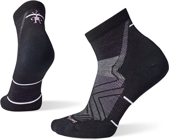 Targeted Cushion Ankle hardloopsokken voor dames Black Medium