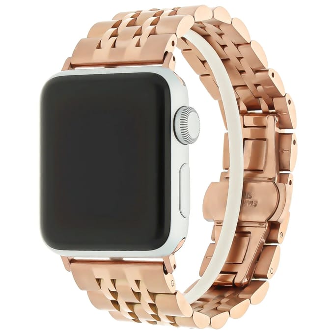2+1 | Apple Watch Chique Schakel Bandje - Staal