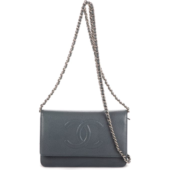 Classic Timeless Wallet on Chain  Schoudertas
