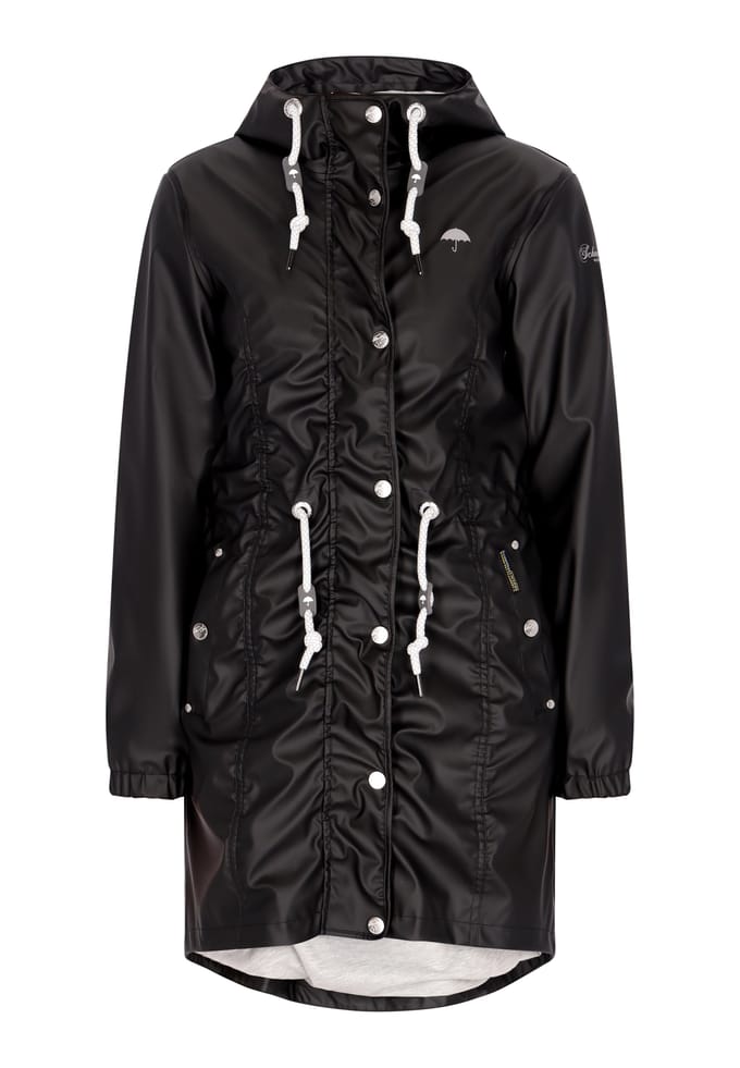 Schmuddelwedda Mackintosh Dames zwart