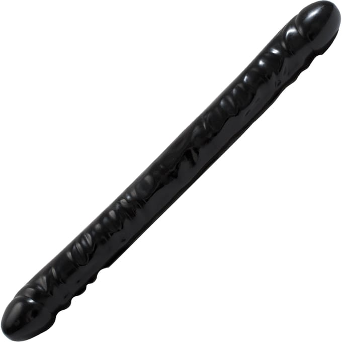 Dubbele Dildo 45 cm - Zwart