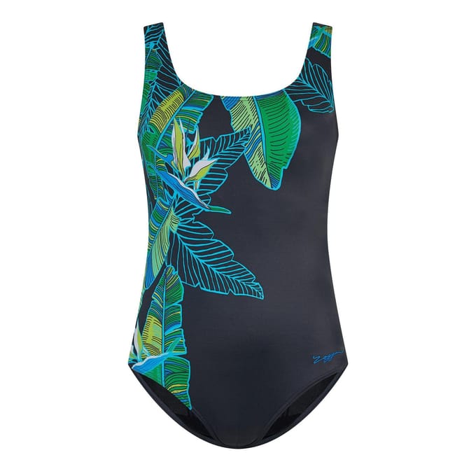 Zoggs Dames Corsica Scoopback Badpak (Multikleur)