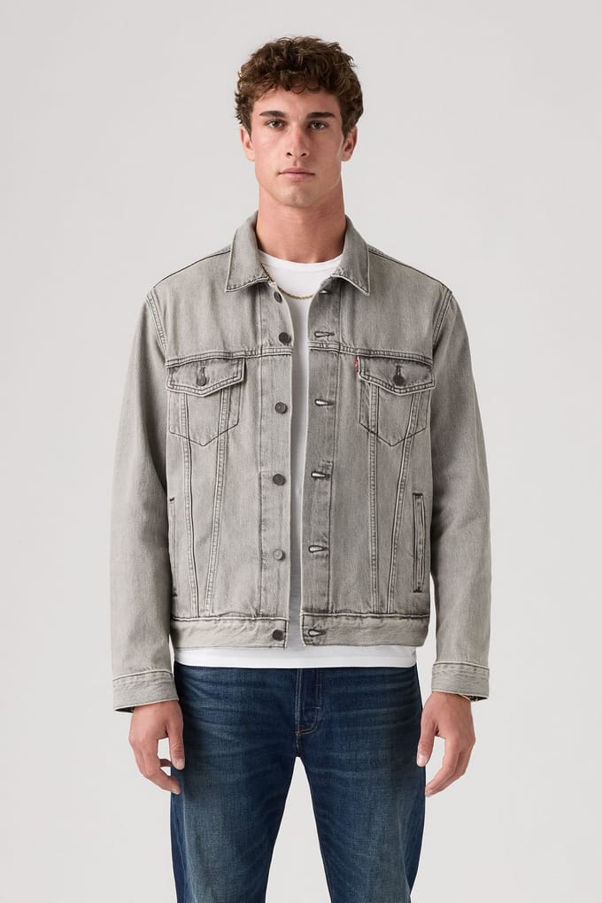Levi's Trucker Jacket Grey Taglia: M | Giacche di jeans Outlet | Uomo | Grigio