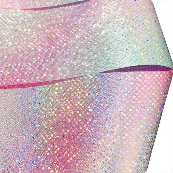 2M 4M Ritmische Gymnastiek Materiaal Ballet Streamer Danslint Ritmische Twirling Stok Regenboog Stok Training Knipperende Ster white