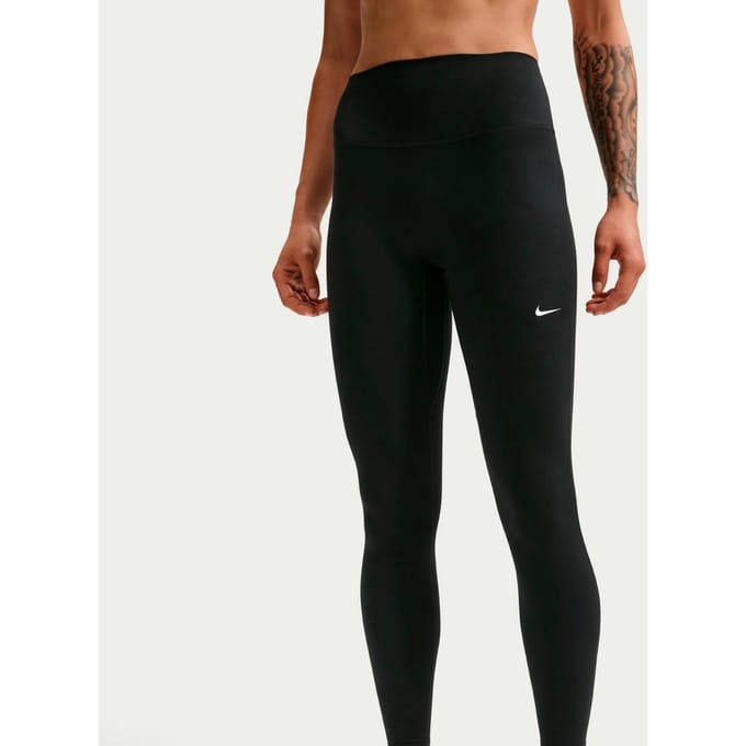 NIKE - one seamless front women's hig - Lange trainingslegging dames - Zwart