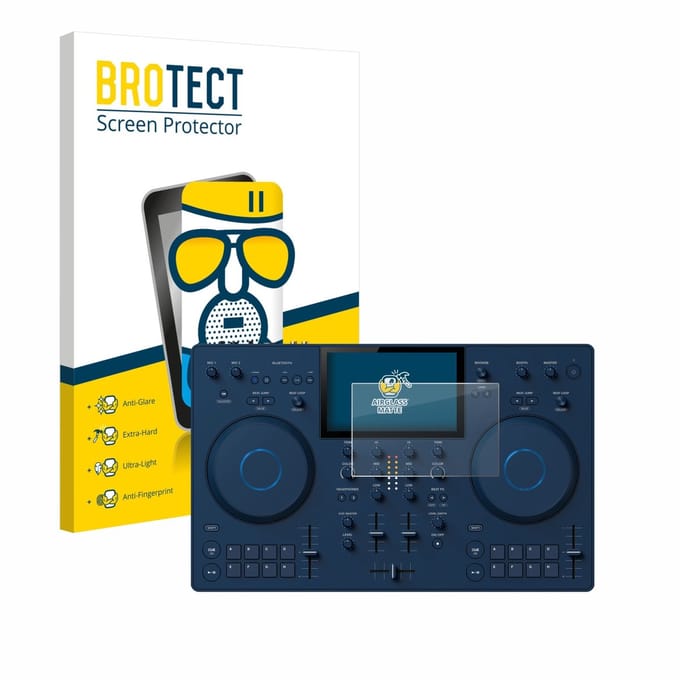 BROTECT - Screenprotector voor AlphaTheta OMNIS-Duo (Jog) - Folie Beschermfolie Beschermglas matte