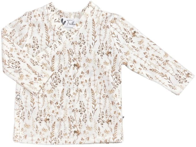 Overslagshirtje - Dried flowers - maat 44
