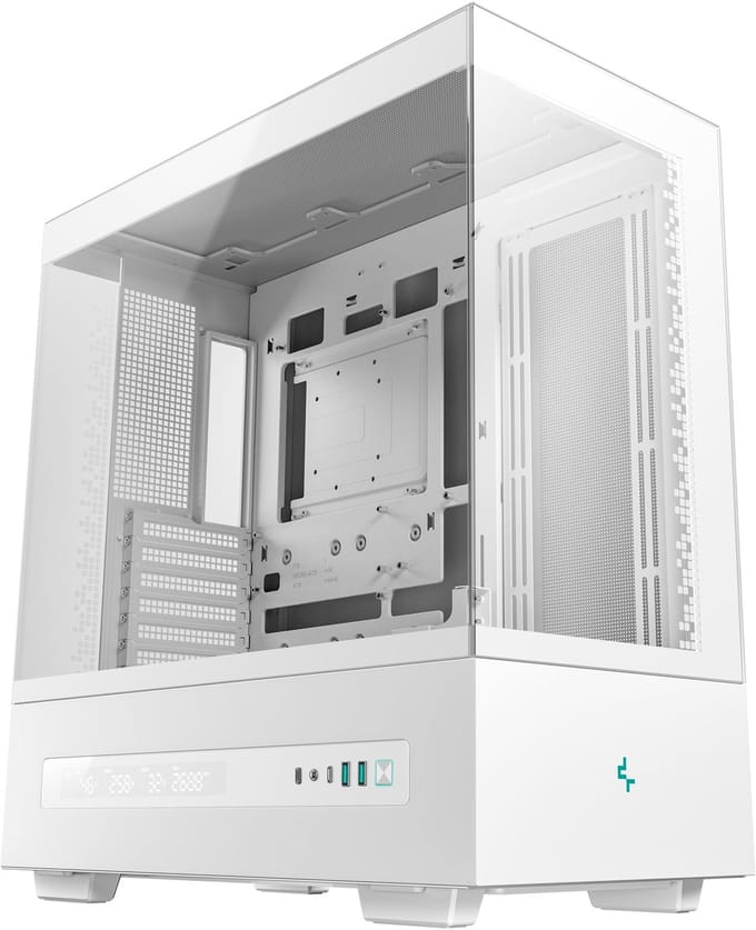DeepCool CH690 - White - ATX - Glazen zijpaneel