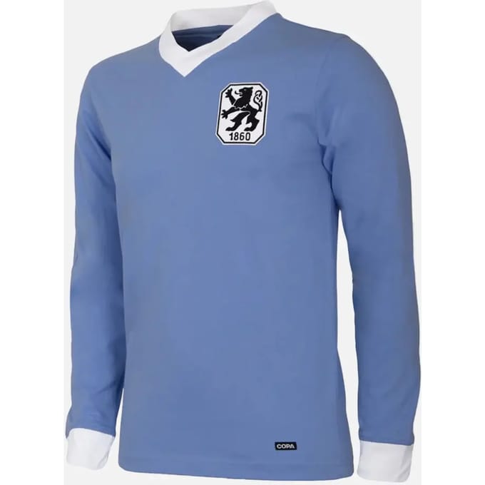 COPA - TSV 1860 München 1965/66 Retro Voetbalshirt - Heren - Blauw - M