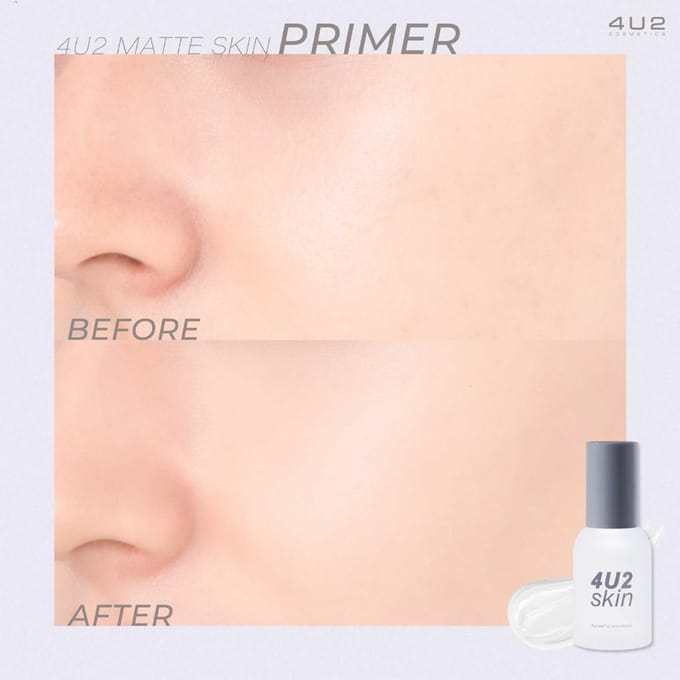 Base de teint mate 4U2, 35 ml. 35 ml. gray