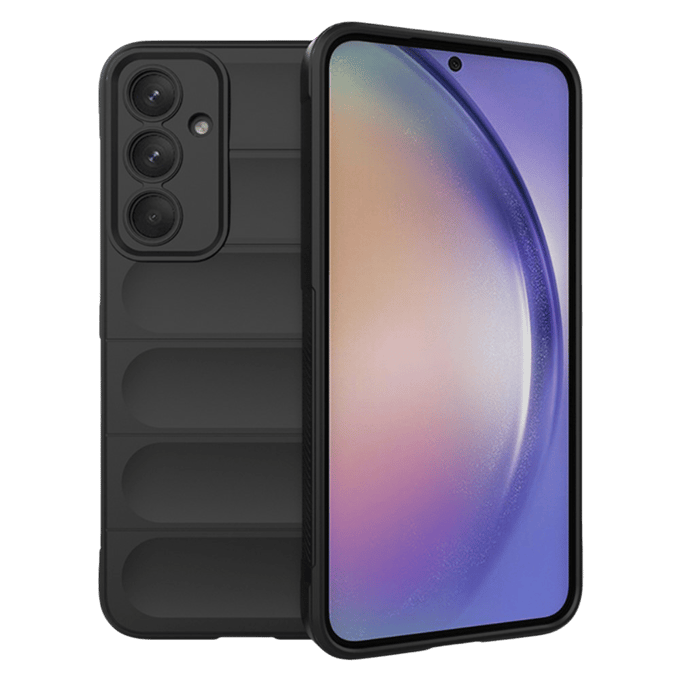 Comfycase Samsung Galaxy A55 Cushion Case Zwart