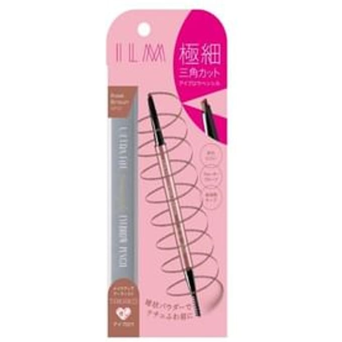 ILM - Ultra Fine Triangle Eyebrow Pencil EP02 Rose Brown