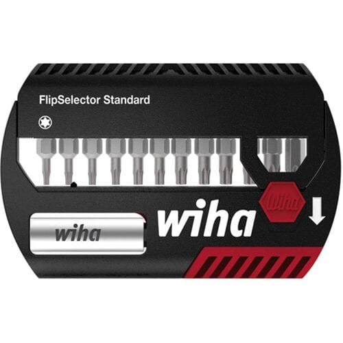 Wiha Bitset FlipSelector Standard 25mm (¼″) TORX® met riemclip - 5-delig - 39056