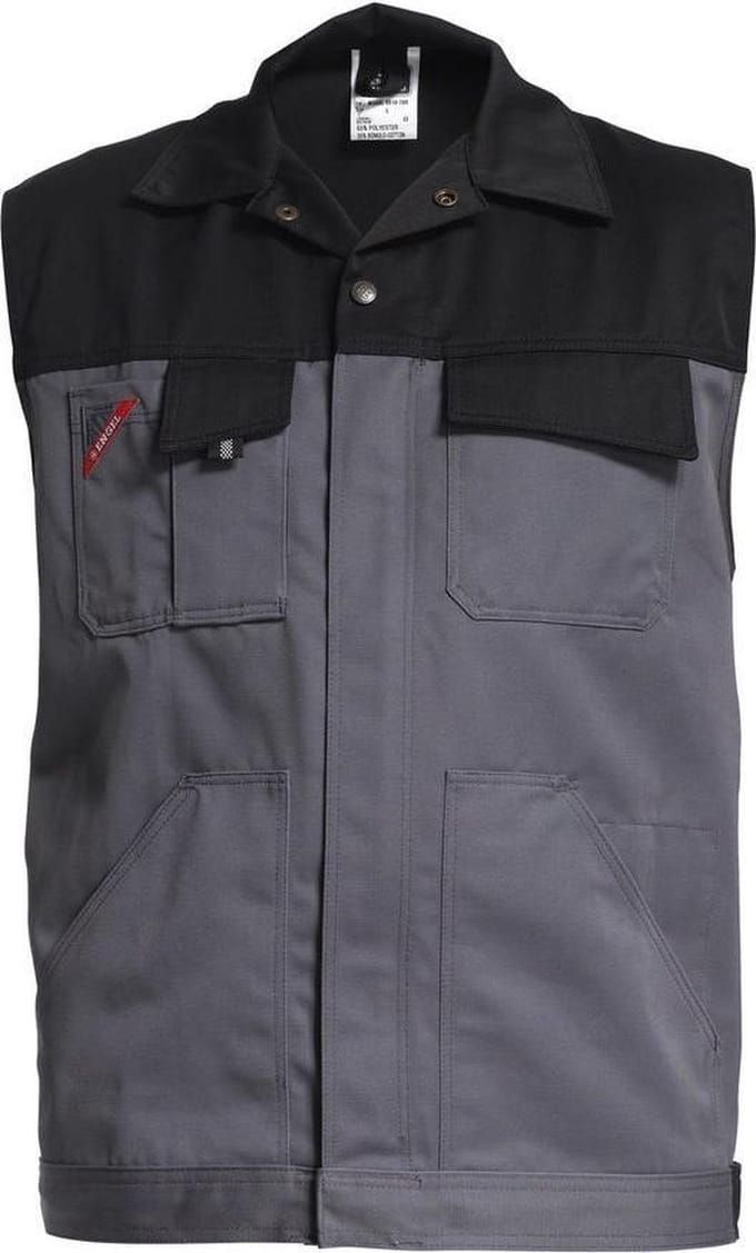 FE Engel Serice Vest 5610-780 - Grijs/Zwart 2520 - L