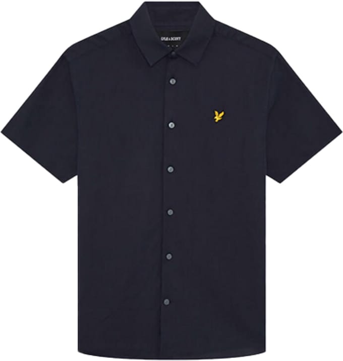 Lyle & Scott Short Sleeve Linen Blend Shirt