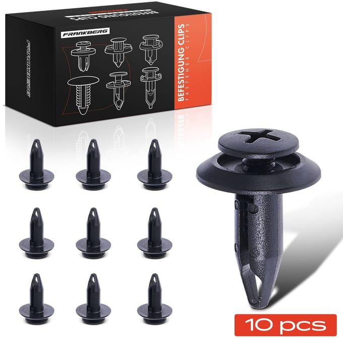 Frankberg 10x Bevestigingsclips bumper voor Honda