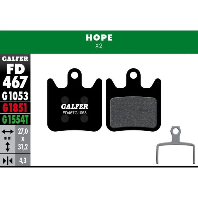 Remblok Galfer Hope X2