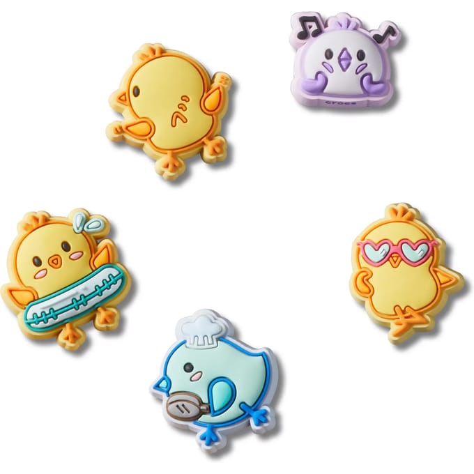 Schoenaccessoires Crocs JIBBITZ Chicks Having Fun 5 Pack