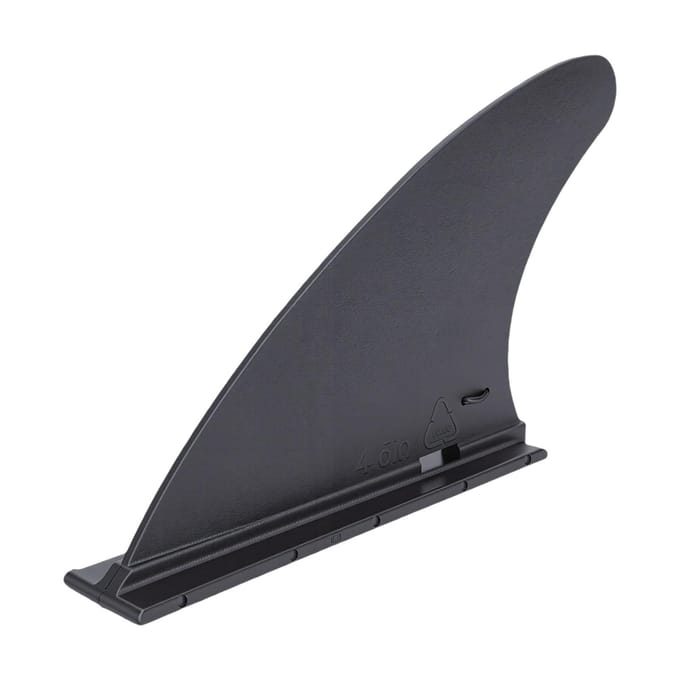 Aileron de Stand Up Paddle Amovible de Remplacement 4,5 pouces à Glissière Installation Rapide Aileron de Paddle Gouvernail pour le Surf gray