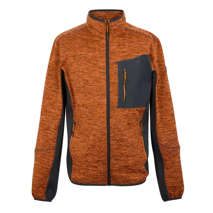 Regatta Baslinn Fleece Met Volledige Rits Oranje XL Man