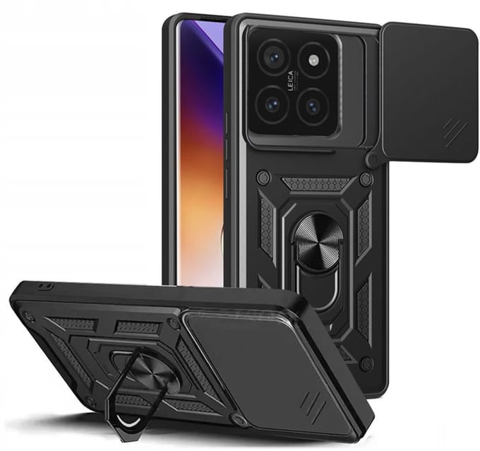 Tech-Protect CamShield Pro Case for Xiaomi 14T - Black