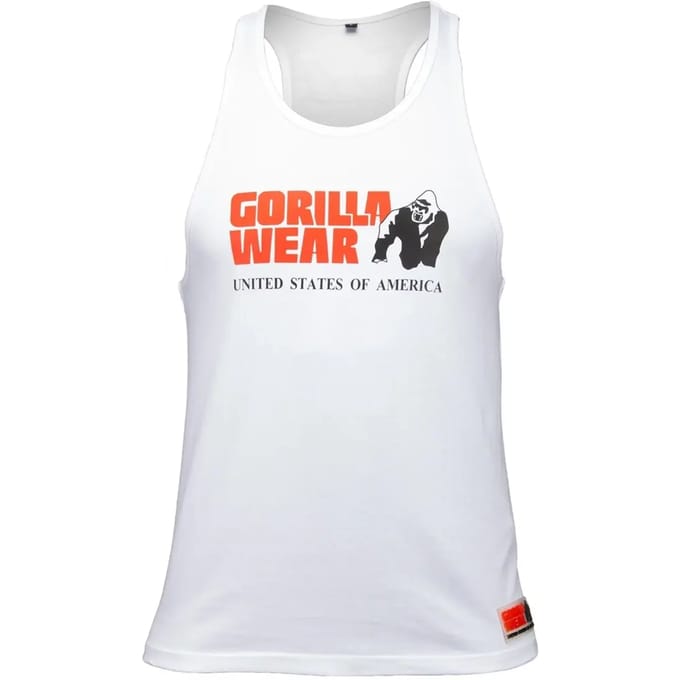 Gorilla Wear Classic Tank Top - Wit - S