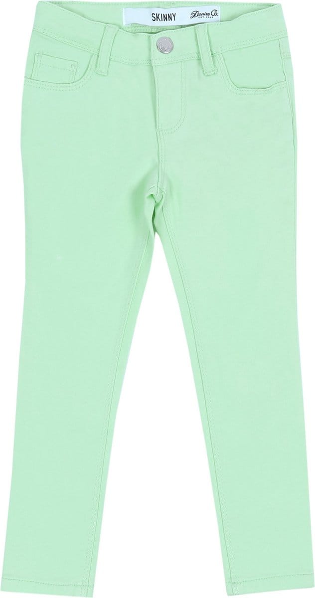 Lichtgroene Denim Co. spijkerbroek voor meisjes