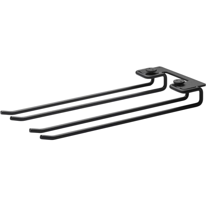 String Furniture Glasrek - set van 2 - zwart - 30 cm