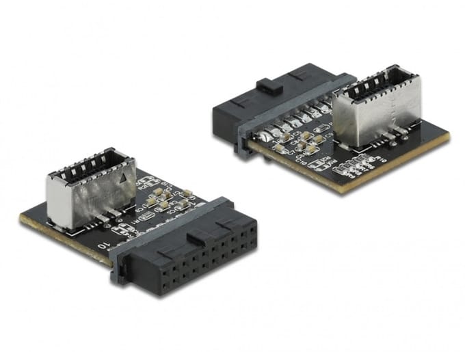 Delock USB 3.0 Adapter Pin Header female to internal Key A female