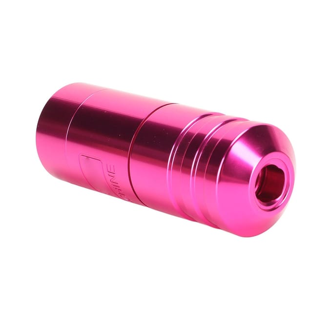 Rotary Tattoo Pen RCA Interface Verstelbare Naaldslag Korte Tattoo Machine Pen met Clipkoord Roze black