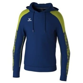 Erima Evo Star Sweatshirt Met Capuchon Heren - Marine / Geel | Maat: M