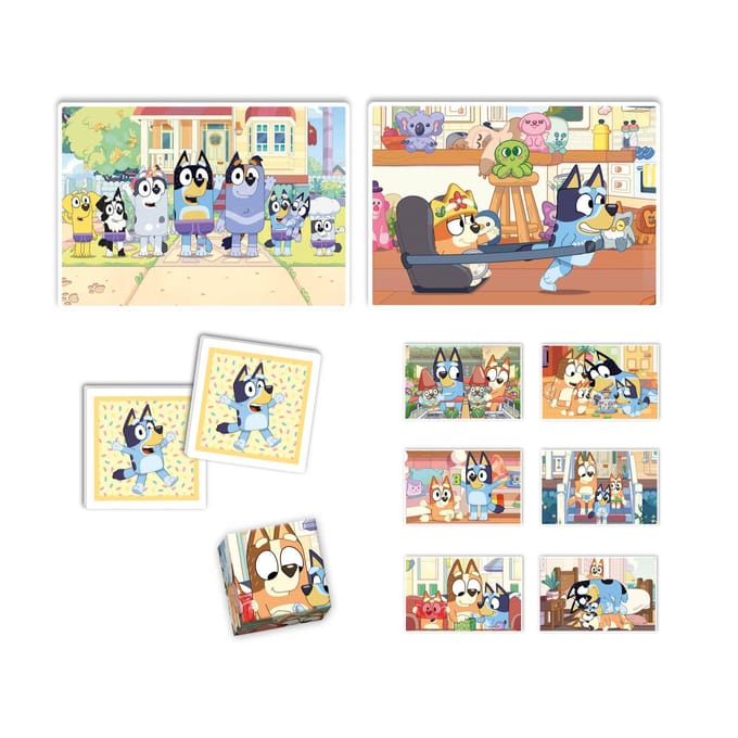 Clementoni - Edukit - 4 in 1 Educatieve Bluey Speelset - Vanaf 6 jaar