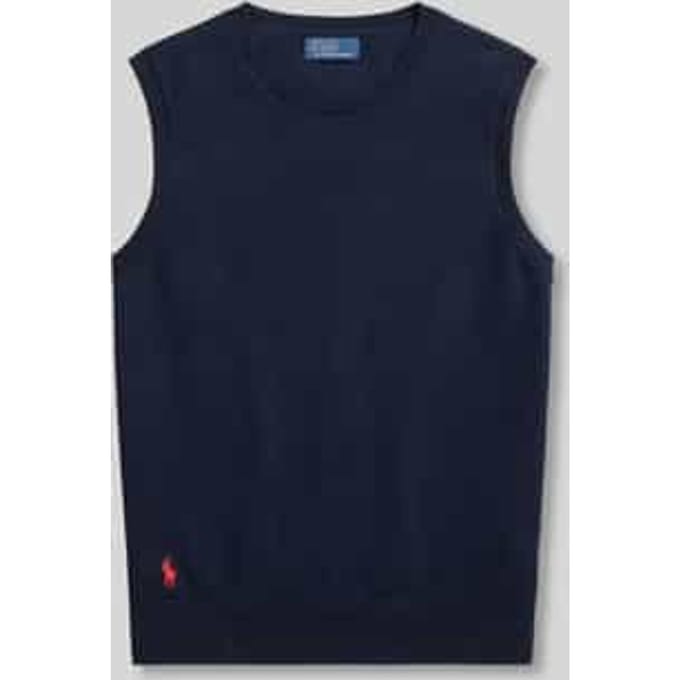 Regular fit tricottop van katoenmix