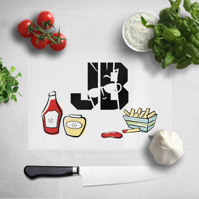 Johnny Bravo Chopping Board