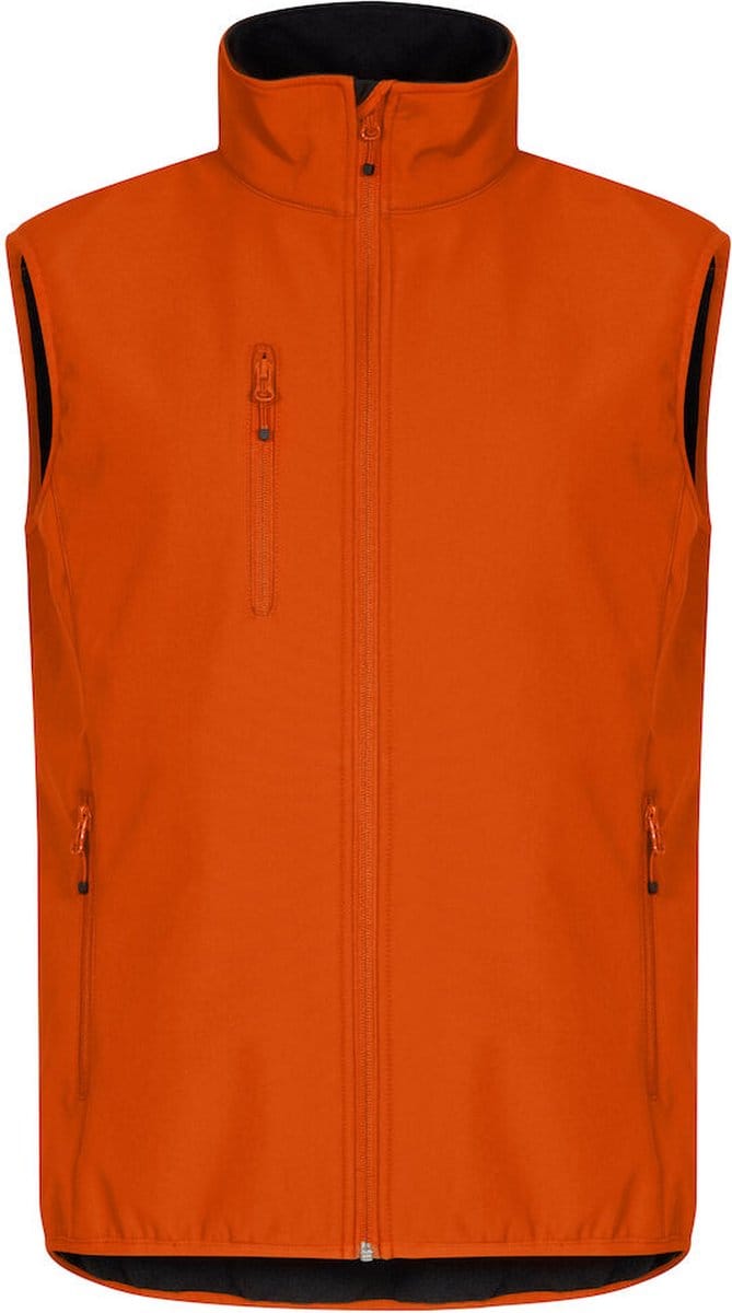 Clique Classic Softshell Vest 0200911 - Diep Oranje - M