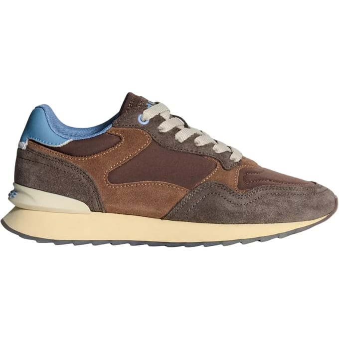 The Hoff Brand Amsterdam Sneakers - Suède - Dames - Bruin - Maat 36